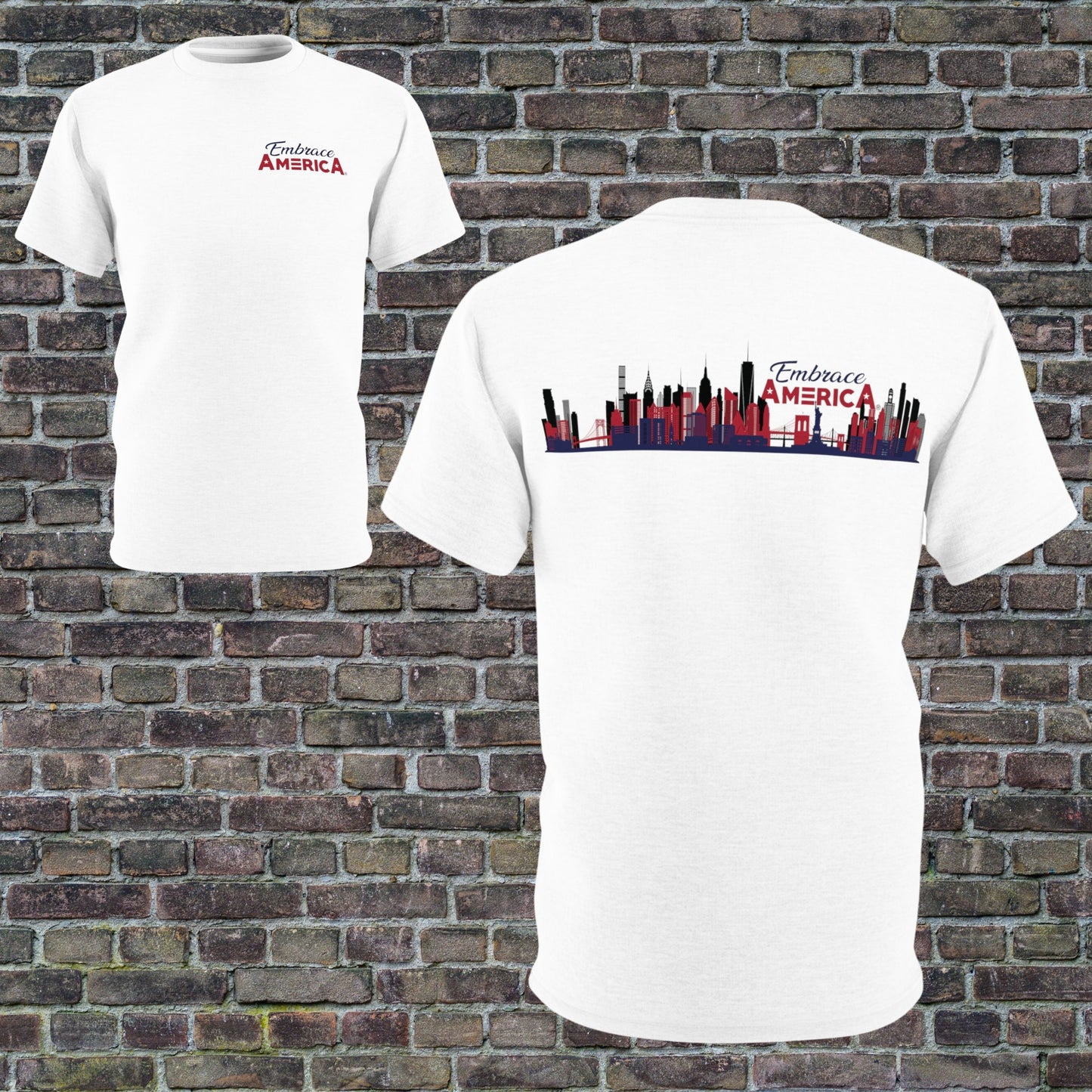 New York City Skyline Shirt - Made in USA