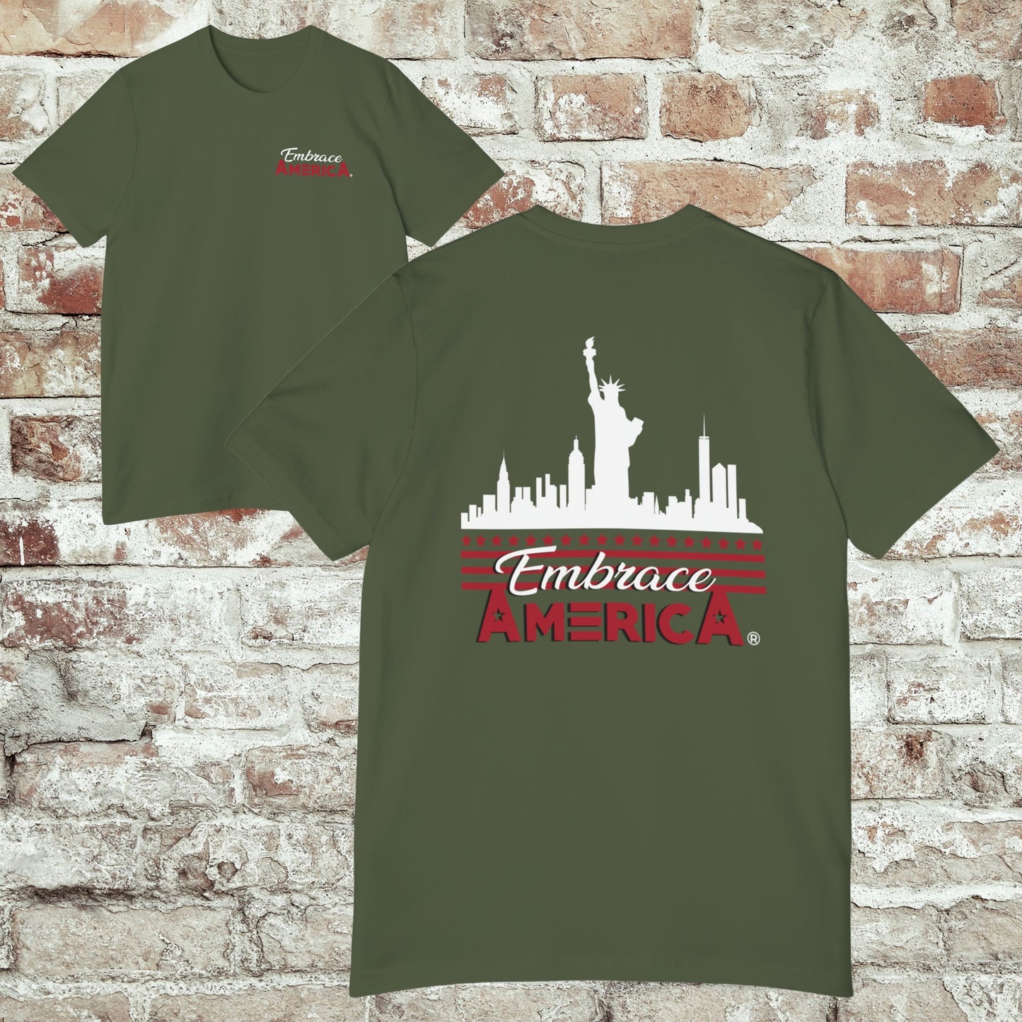 NYC Lady Liberty Shirt - Made in USA