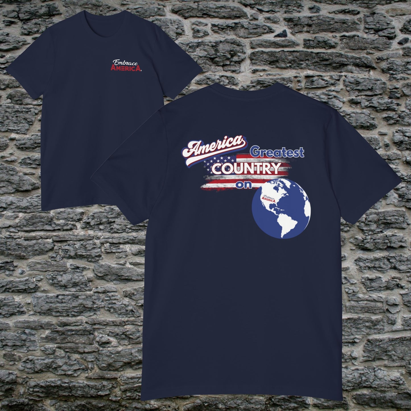 America Greatest Country on Earth Shirt - Made in USA