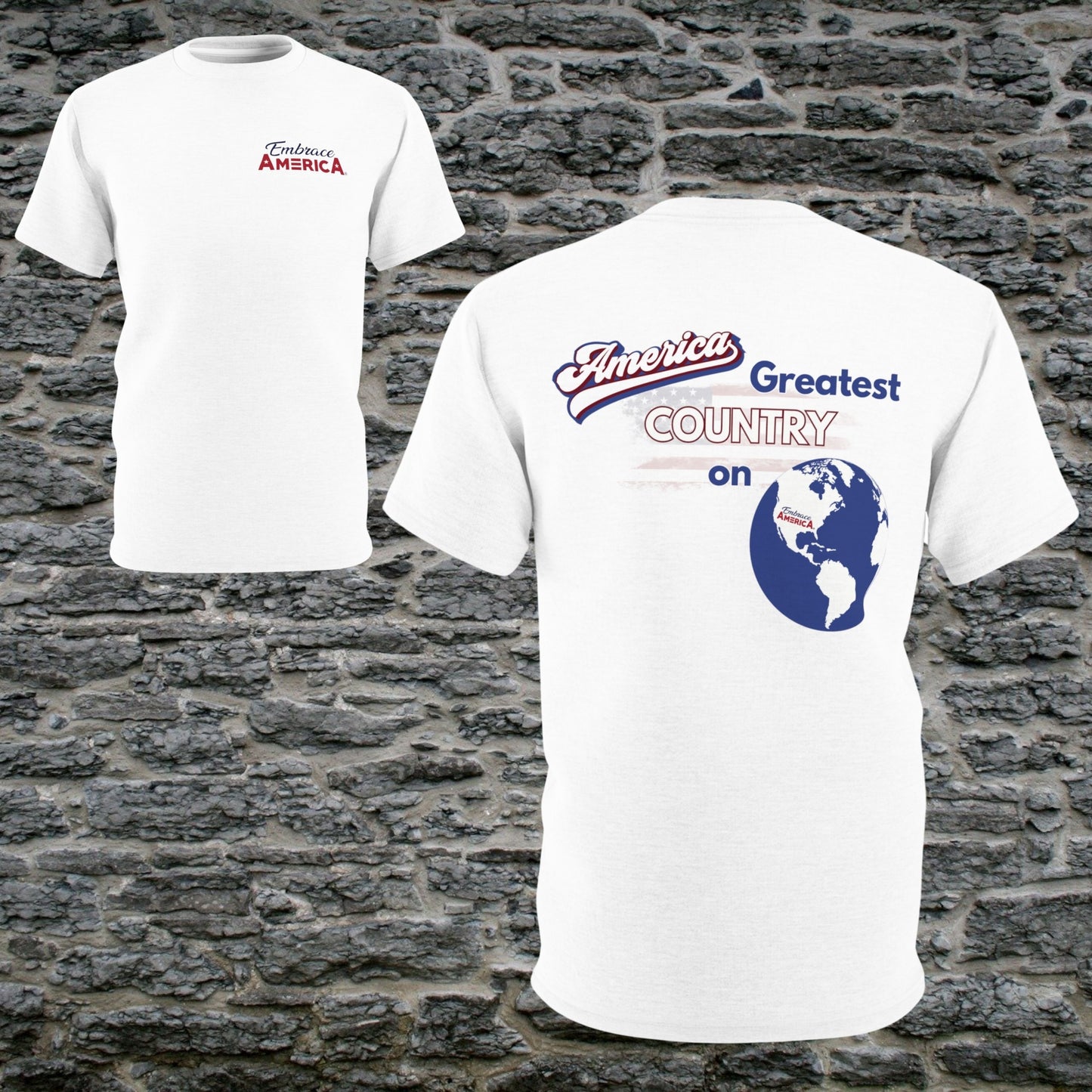 America Greatest Country on Earth Shirt - Made in USA