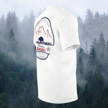 Buffalo Land Of The Free Shirt - Made in USA