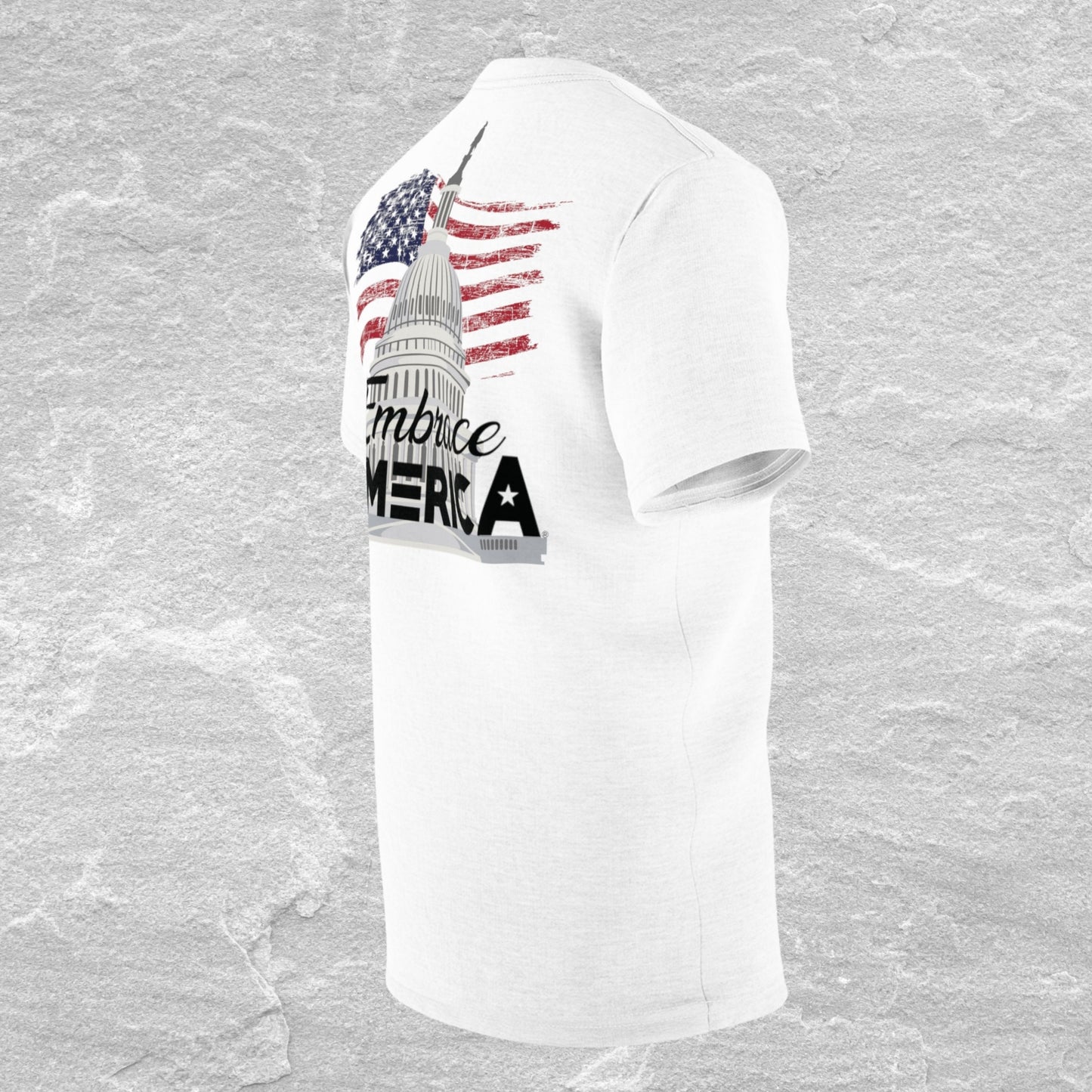 US Capital American Flag Shirt - Made in USA