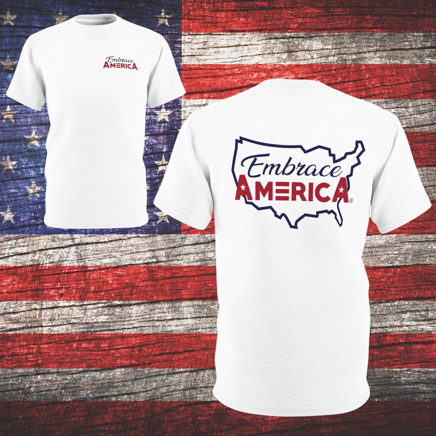 Patriotic Country Embrace America® Shirt - Made in USA