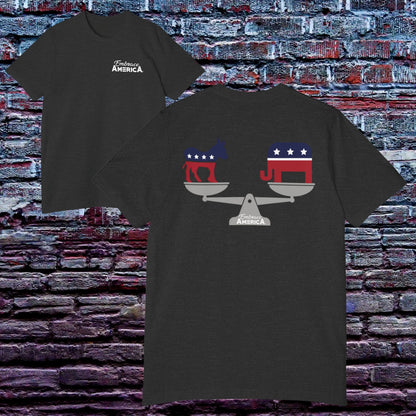 US Election Democrat Republican Both Americans Shirt - Made in America