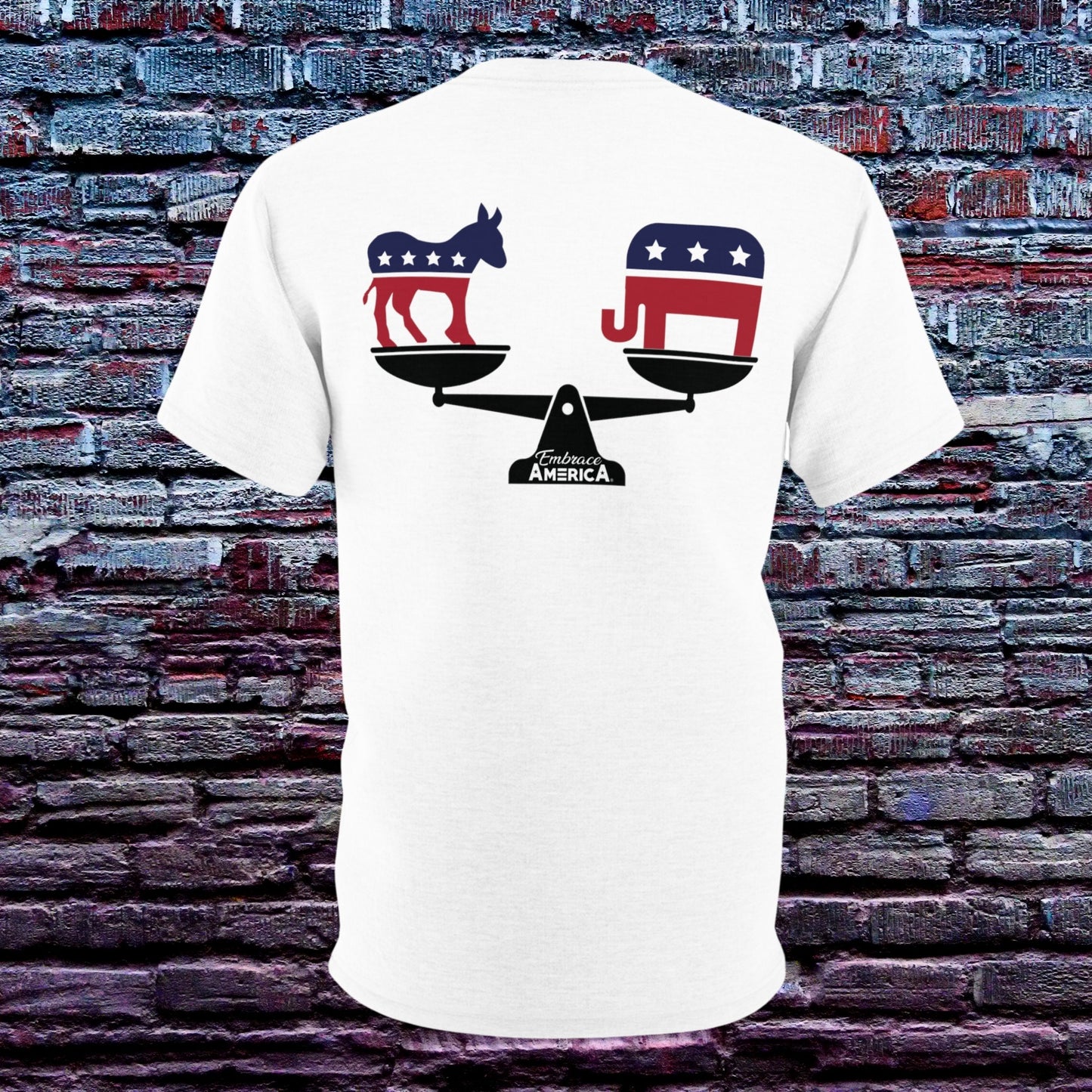 US Election Democrat Republican Both Americans Shirt - Made in America