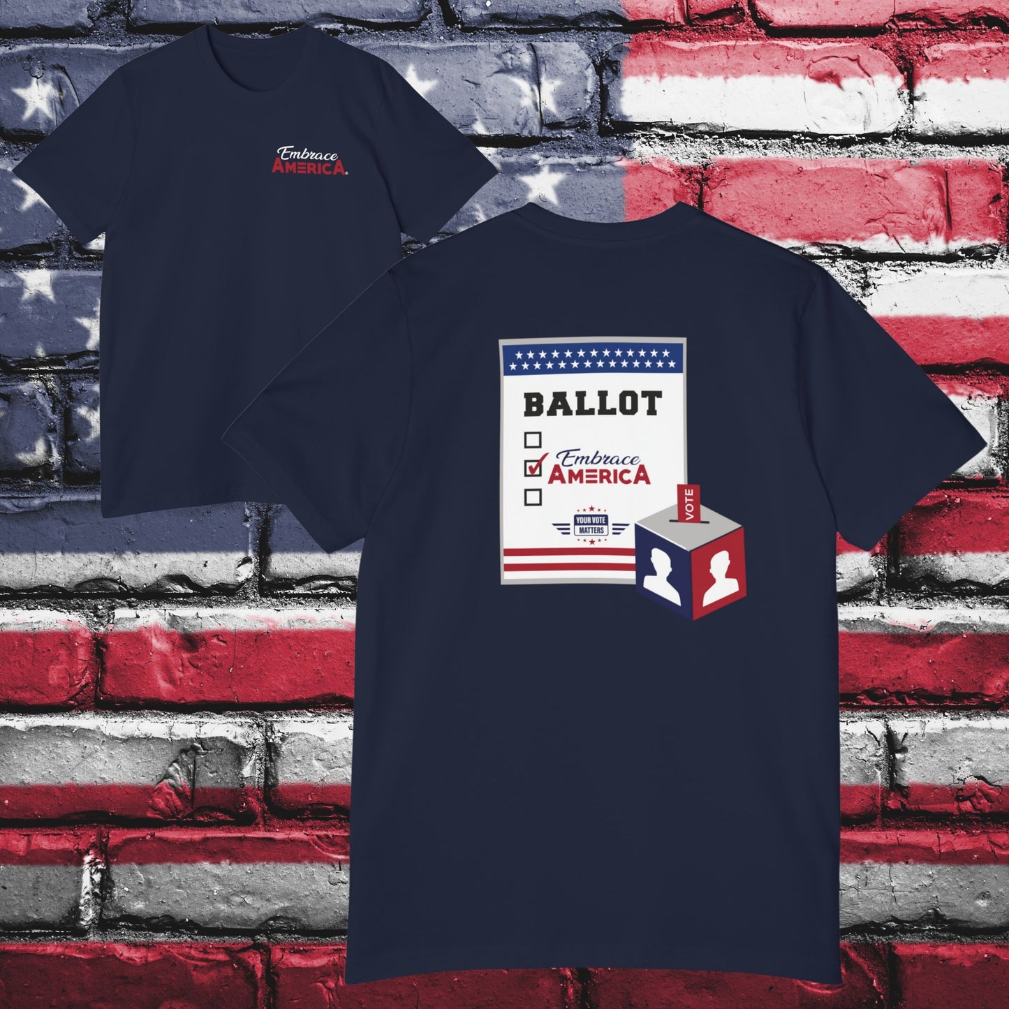 US Election Voting Ballot Shirt - Made in USA