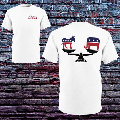 US Election Democrat Republican Both Americans Shirt - Made in America