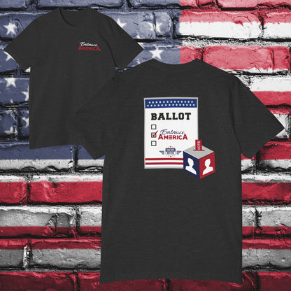 US Election Voting Ballot Shirt - Made in USA