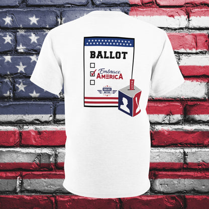 US Election Voting Ballot Shirt - Made in USA