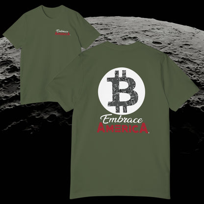 Bitcoin Crypto Embrace America® Shirt - Made USA