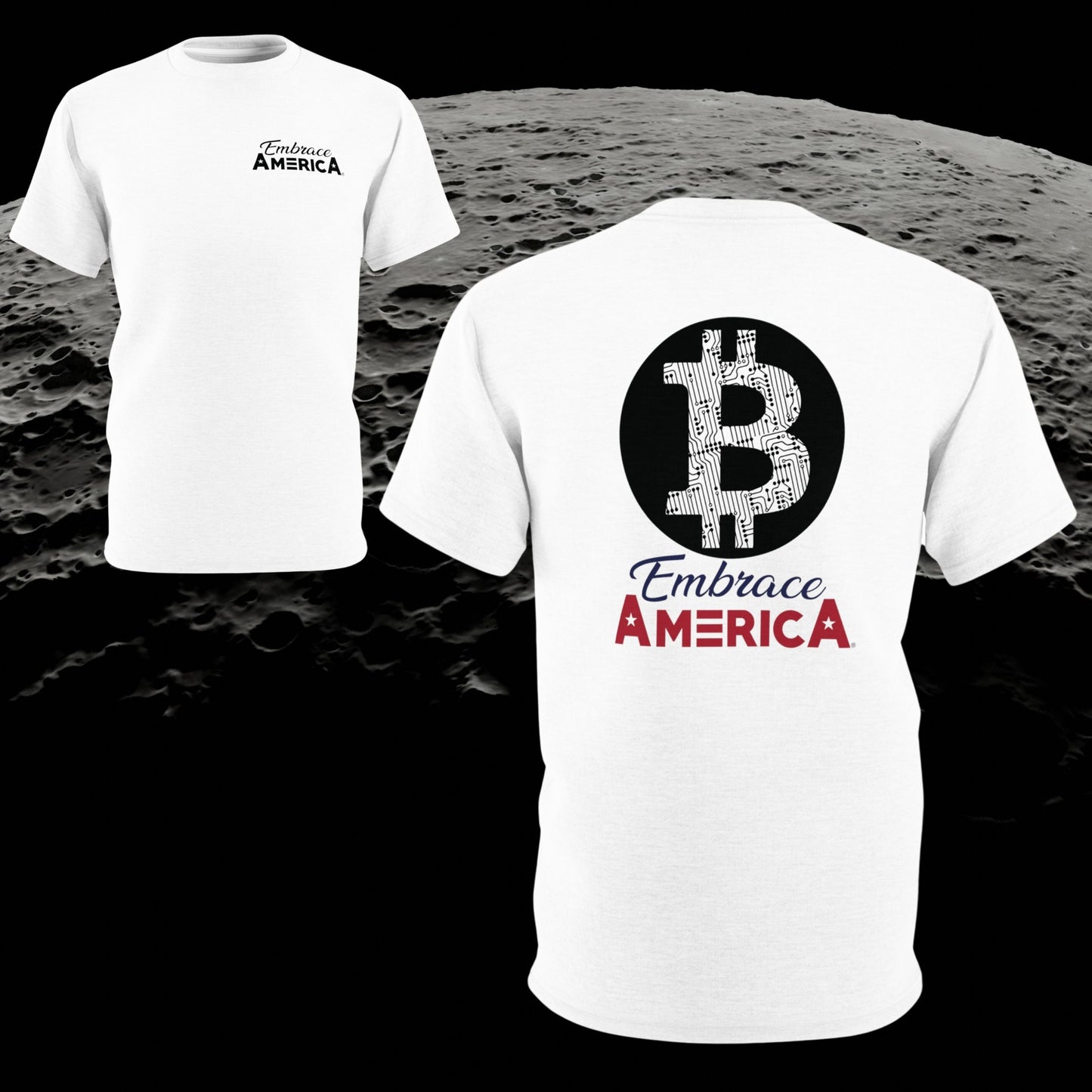 Bitcoin Crypto Embrace America® Shirt - Made USA