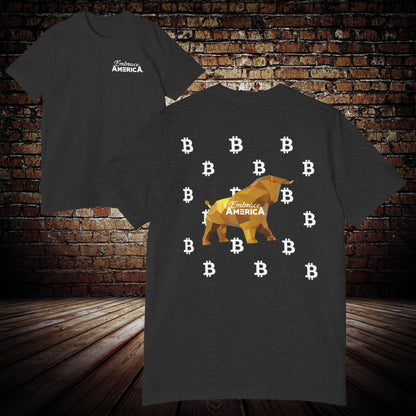 Bitcoin Crypto Bull Shirt - Made in USA