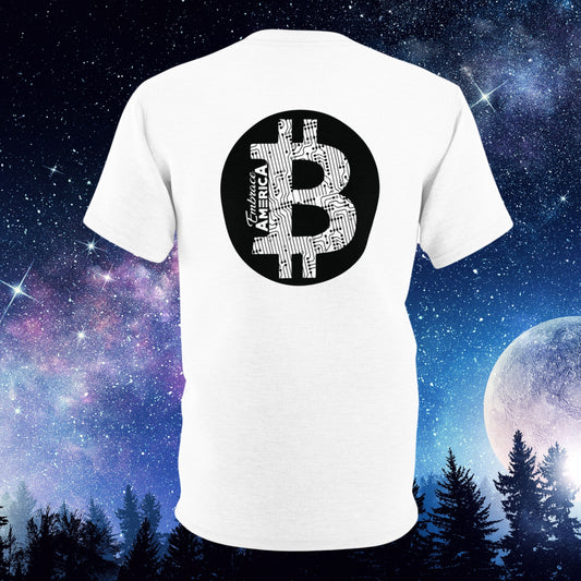 Bitcoin Crypto Symbol Shirt - Made USA