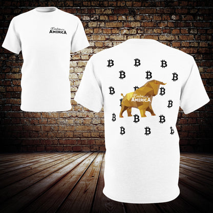 Bitcoin Crypto Bull Shirt - Made in USA