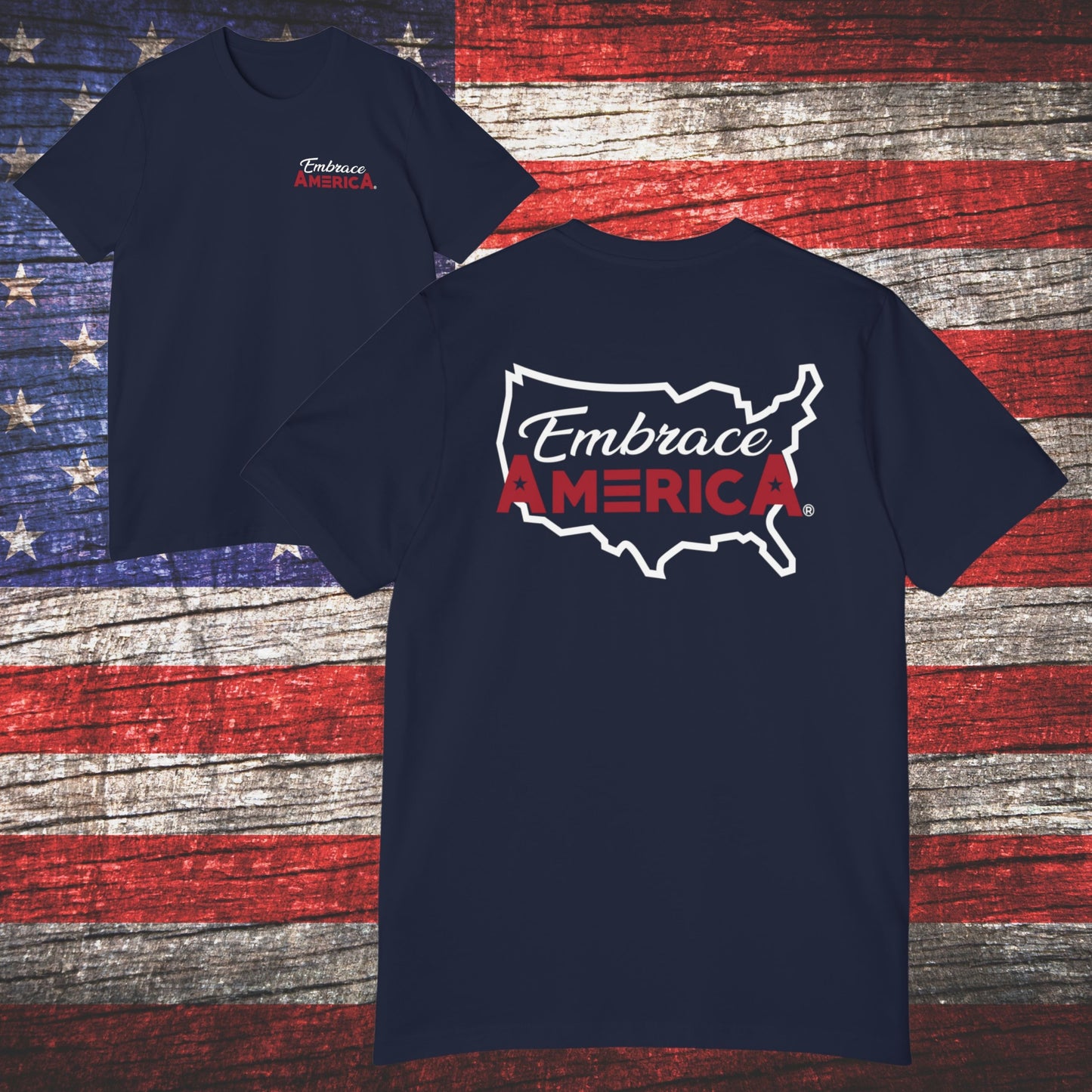 Patriotic Country Embrace America® Shirt - Made in USA