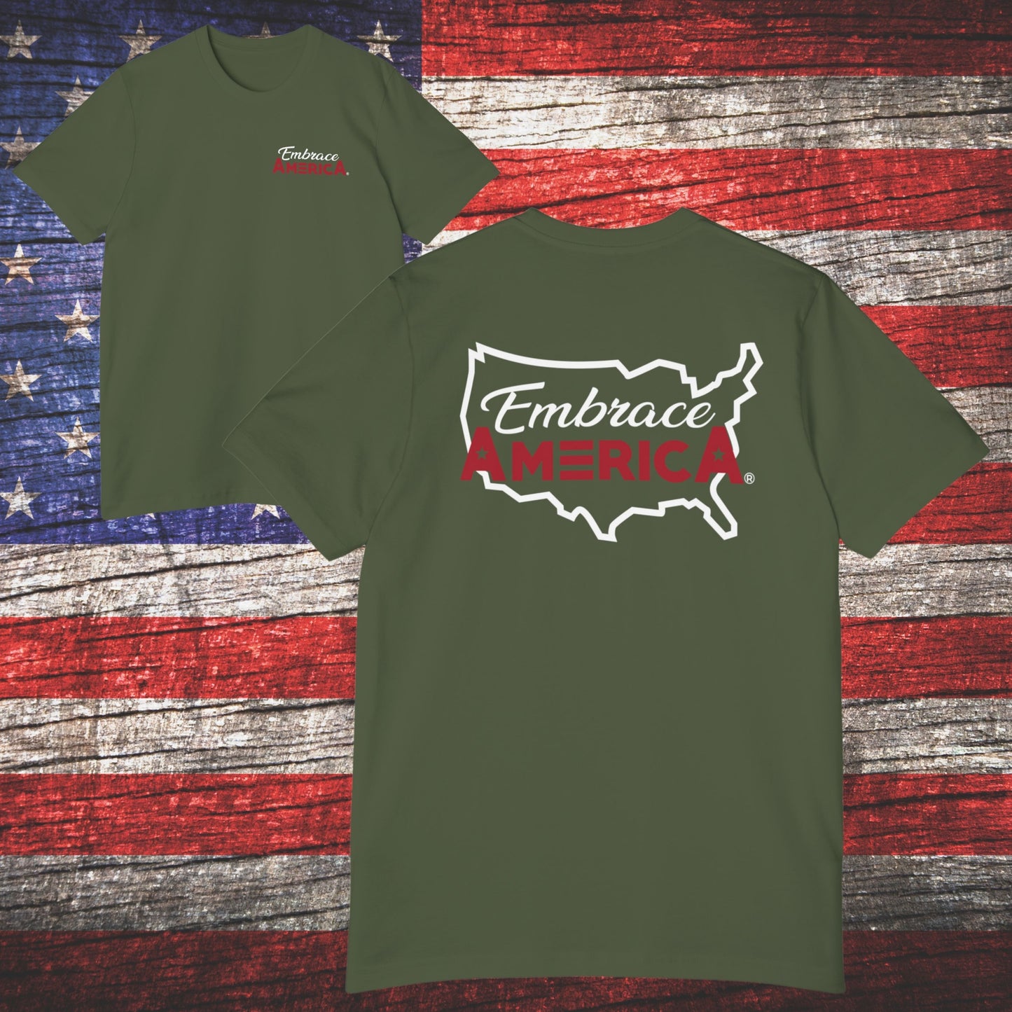 Patriotic Country Embrace America® Shirt - Made in USA