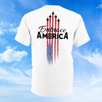 Airshow Jets American Flag Shirt - Made in USA