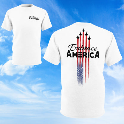 Airshow Jets American Flag Shirt - Made in USA