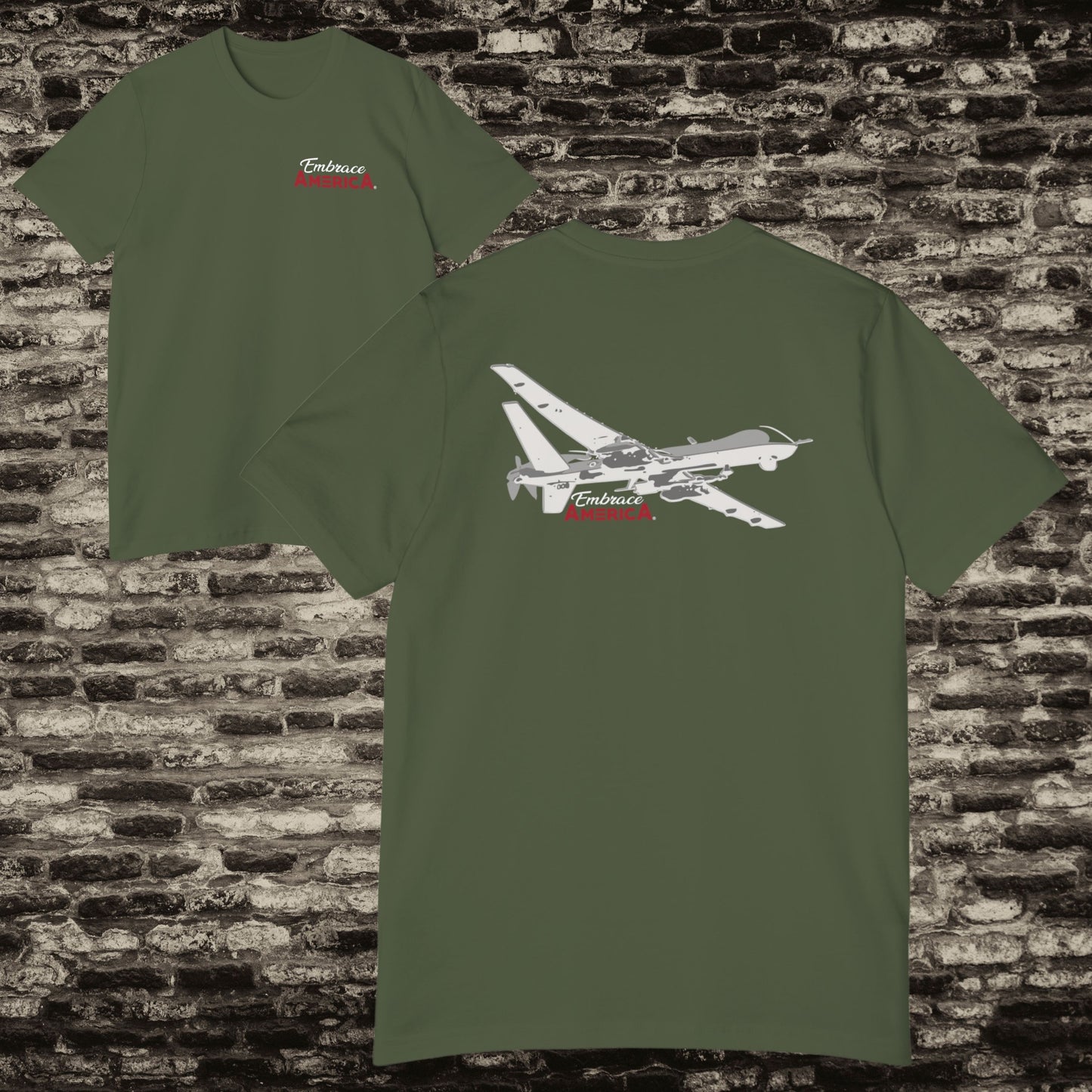 Military Predator Drone Shirt - Made in USA