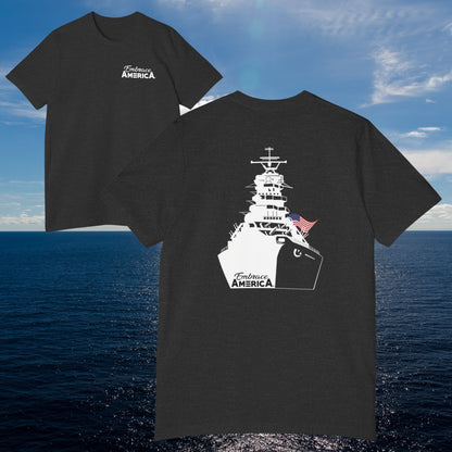 US Navy Battleship Shirt - Made USA