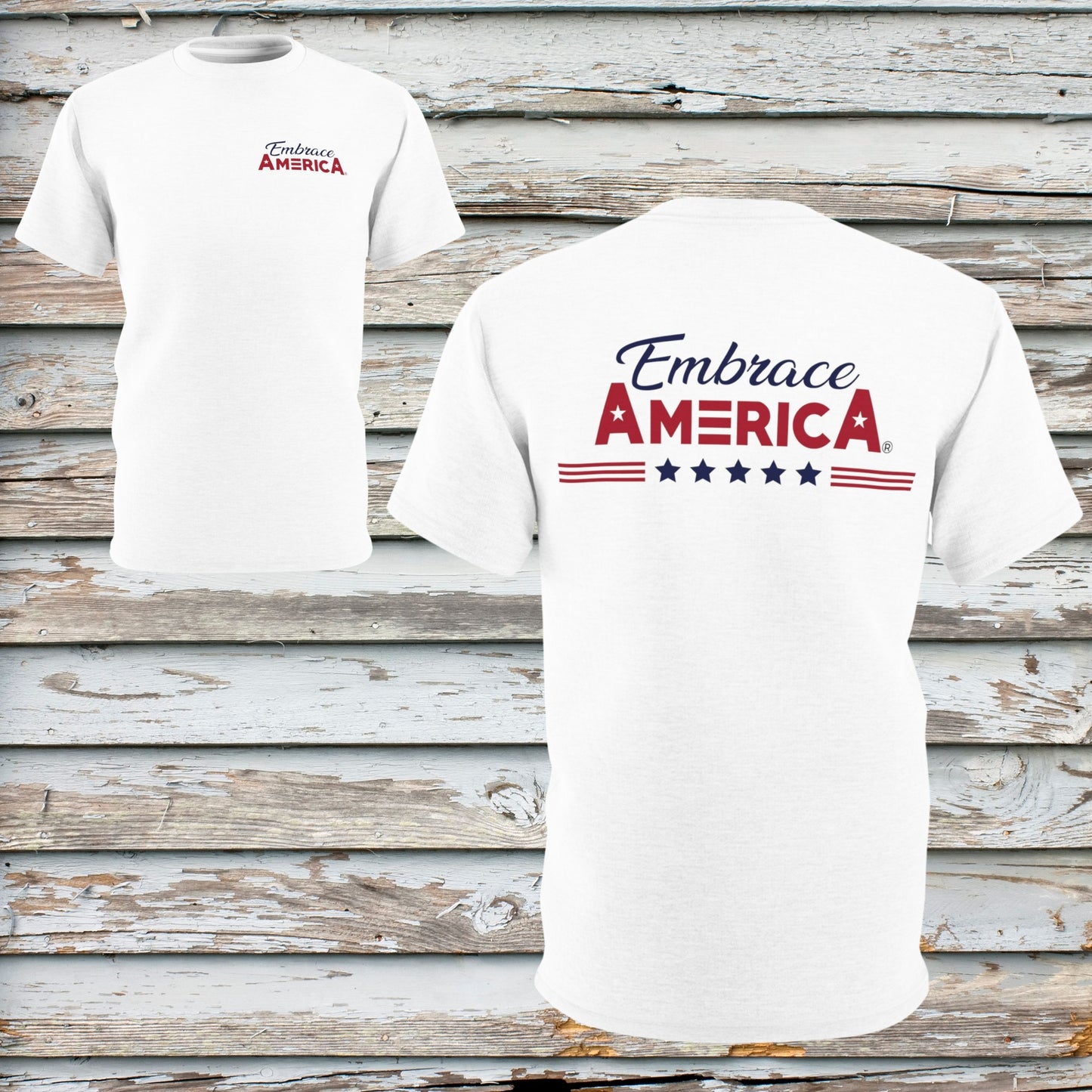 Embrace America® Stars and Stripes Shirt - Made in USA