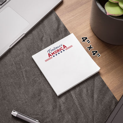 Post-it® Sticky Note Pads Stars and Stripes Embrace America - Made in America