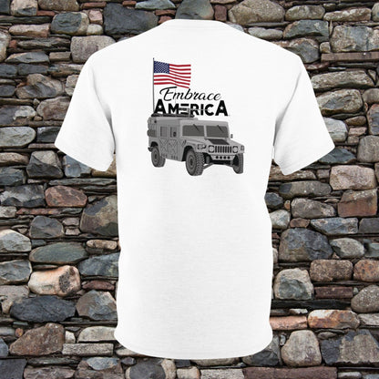 US Military Hummer Humvee Shirt - Made in USA