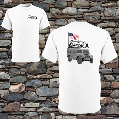 US Military Hummer Humvee Shirt - Made in USA