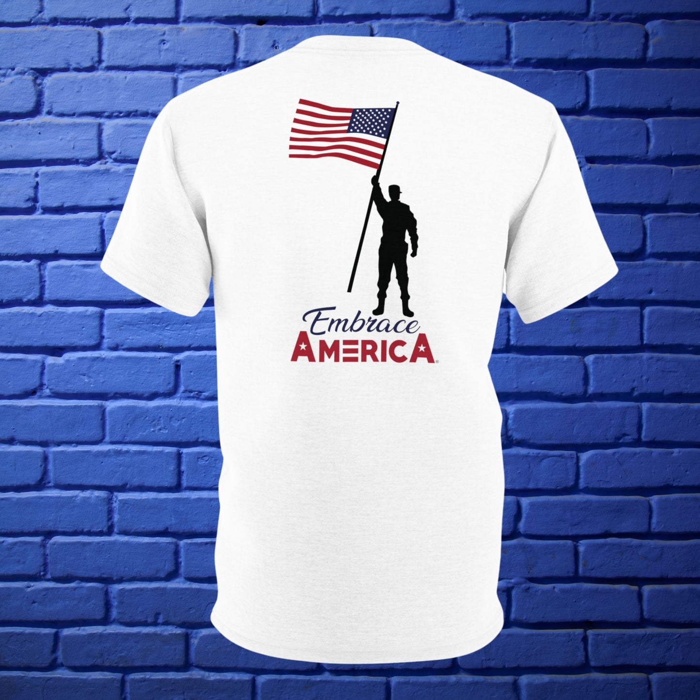 Patriotic US Solider American Flag Shirt - Made in USA