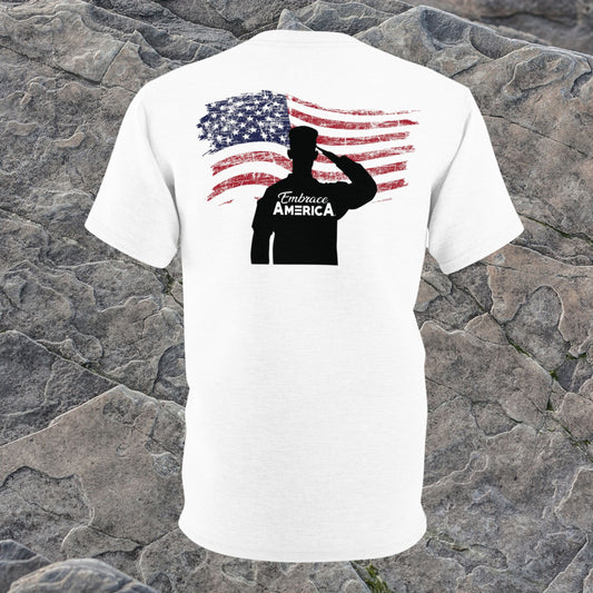 American Soldier Salute Shirt - Made in USA