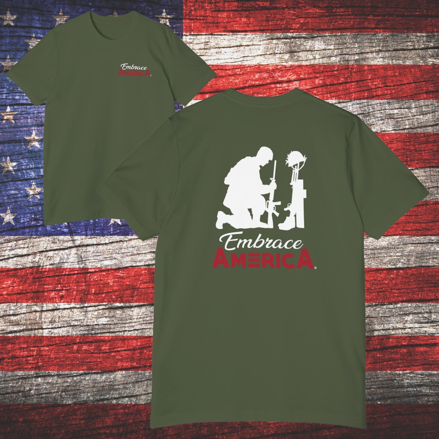 Fallen American Soldier Shirt - Made in USA