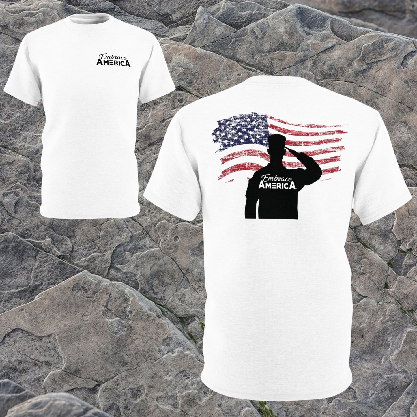 American Soldier Salute Shirt - Made in USA