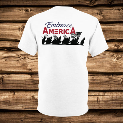 American Military Soldiers Marching Shirt - Made in USA