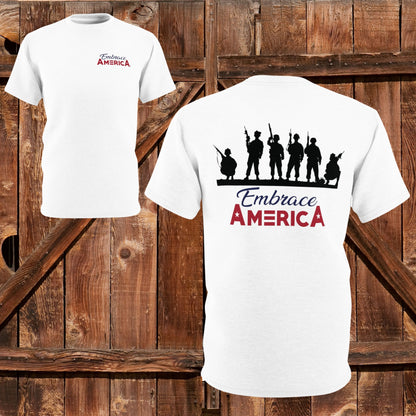 American Military Soldier Unit Shirt - Made USA