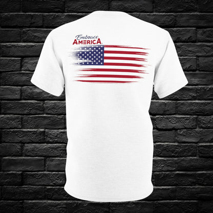 Stars and Stripes American Flag Embrace America® Shirt - Made in USA