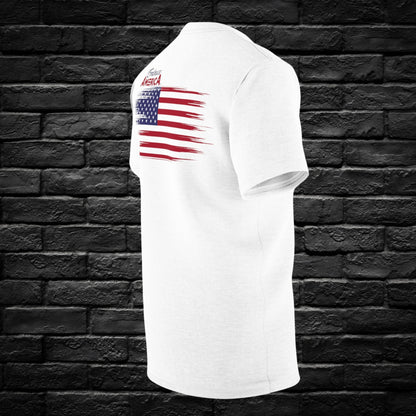 Stars and Stripes American Flag Embrace America® Shirt - Made in USA