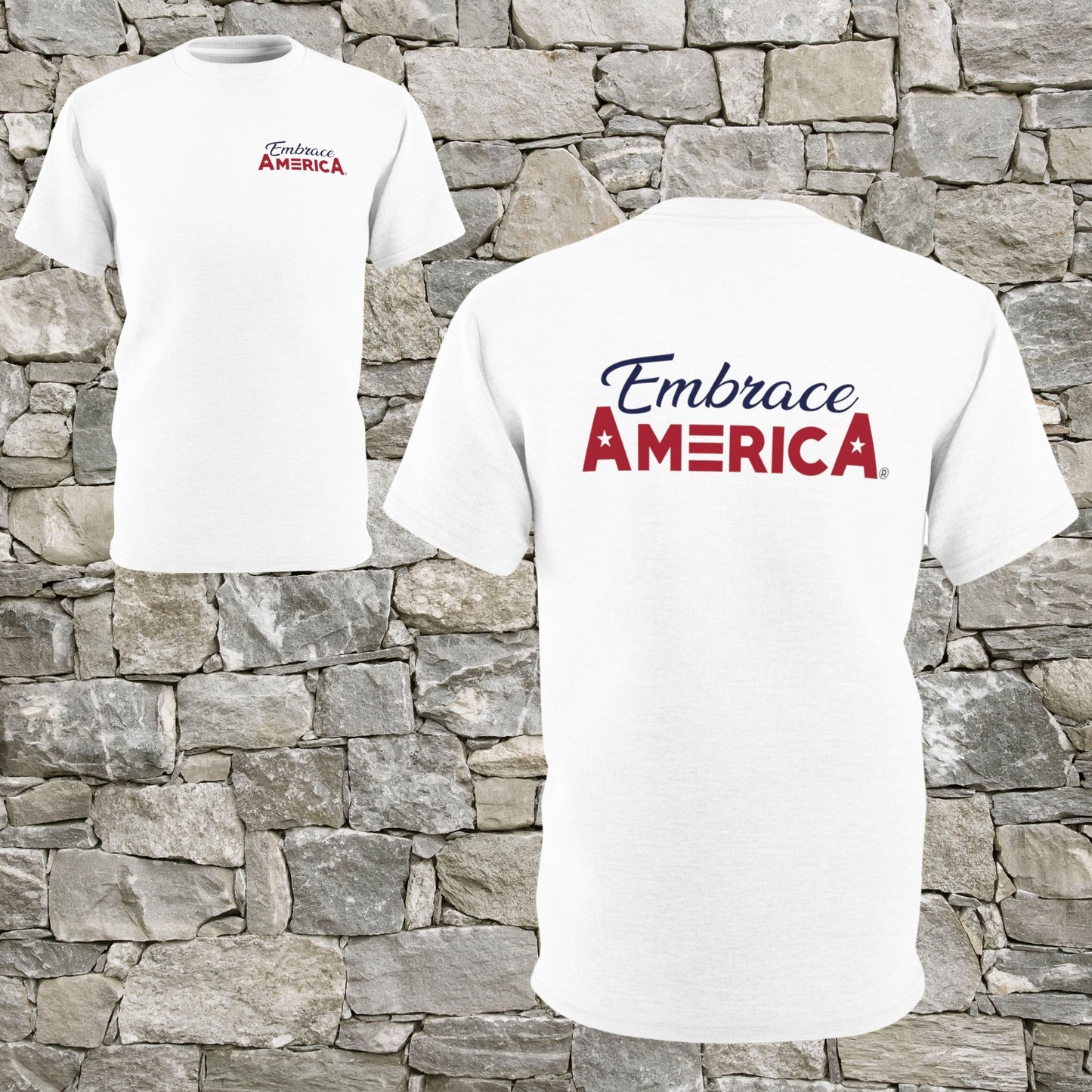 Patriotic Embrace America® Shirt - Made in USA