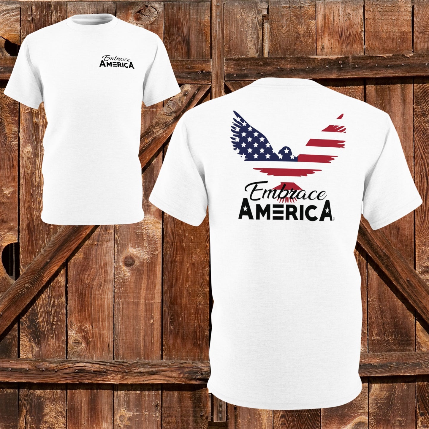 Eagle Stars and Stripes Embrace America® Shirt - Made in USA