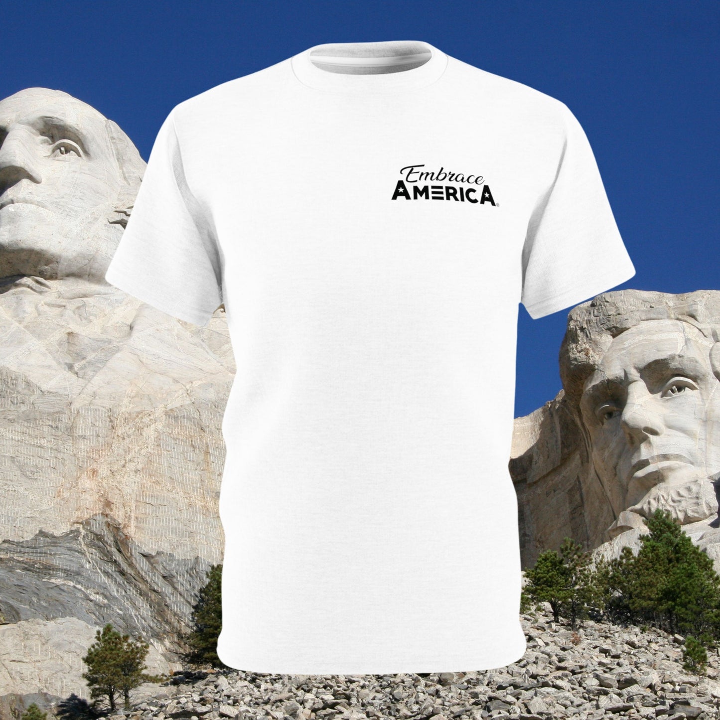 Mount Rushmore American Flag Shirt - Made in USA