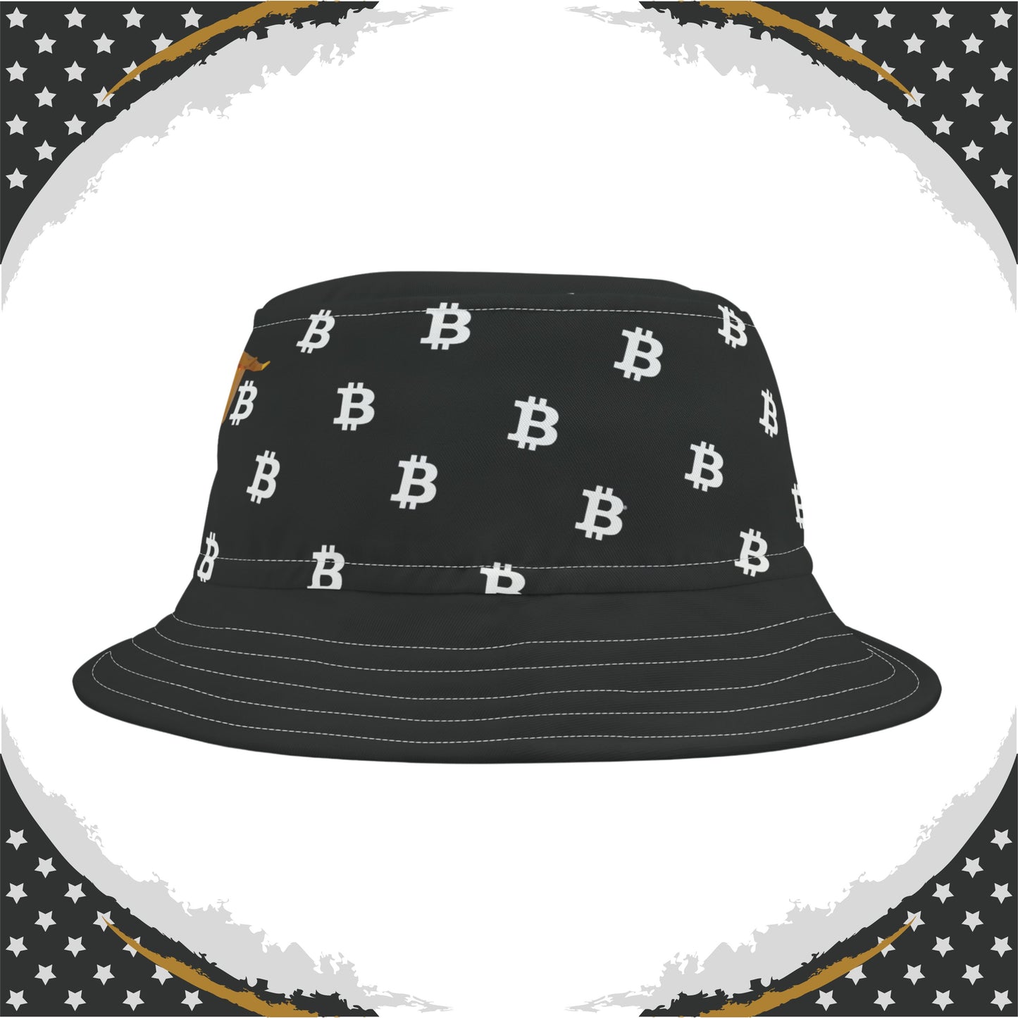 Bitcoin Bucket Hat (Crypto Bull Market) - Made in USA