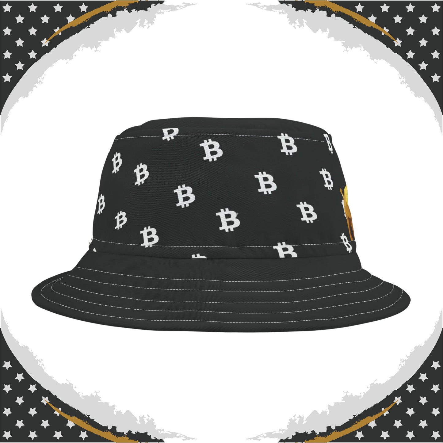 Bitcoin Bucket Hat (Crypto Bull Market) - Made in USA