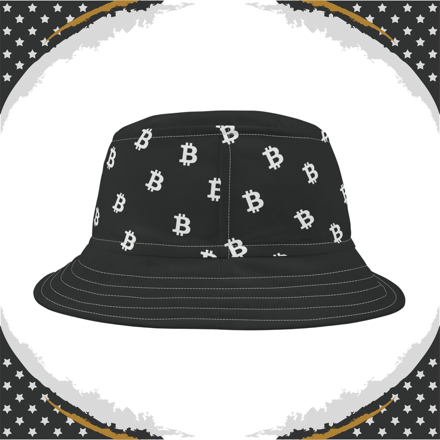 Bitcoin Bucket Hat (Crypto Bull Market) - Made in USA