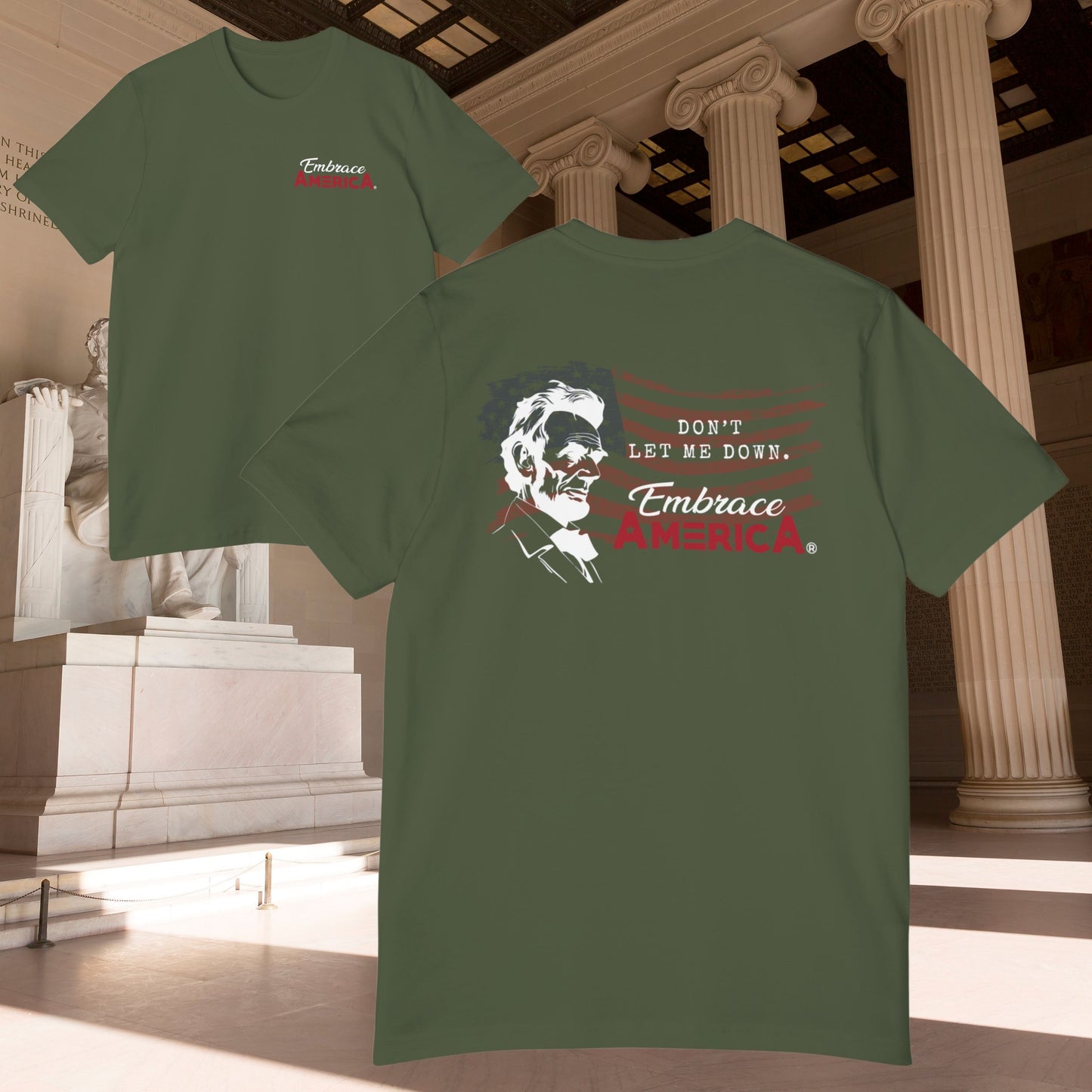 President Abraham Lincoln Shirt - Made USA